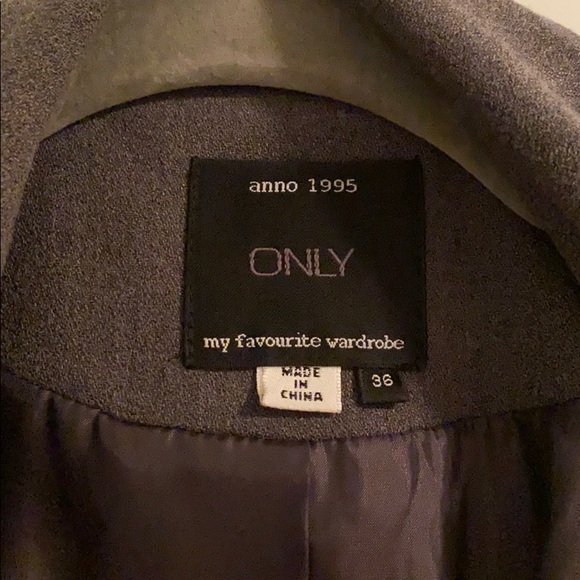 Only Grey Trench Coat - Picture 4 of 6